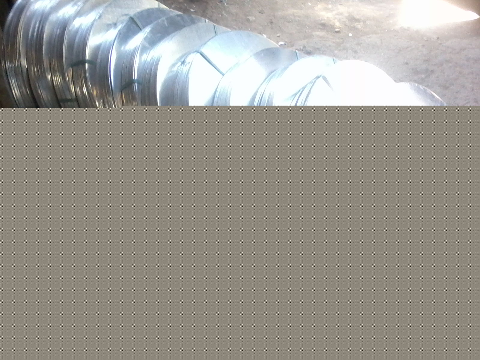 Aluminium circle